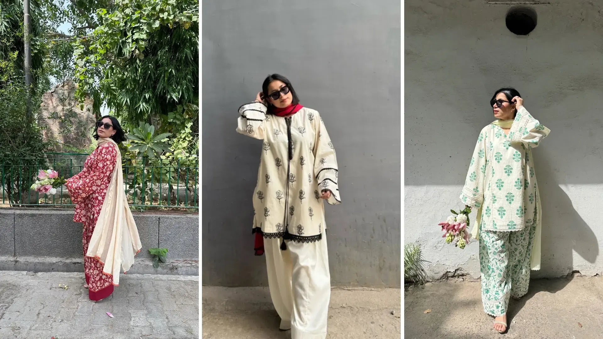 Behind the Seams: Crafting a Farshi Salwar Suit for Eid at Pyoor