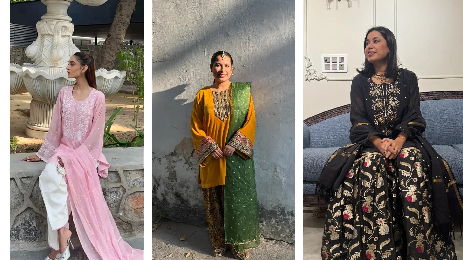 Best Haldi Outfits for Women: Suit Sets, Co-ords, Shararas & More