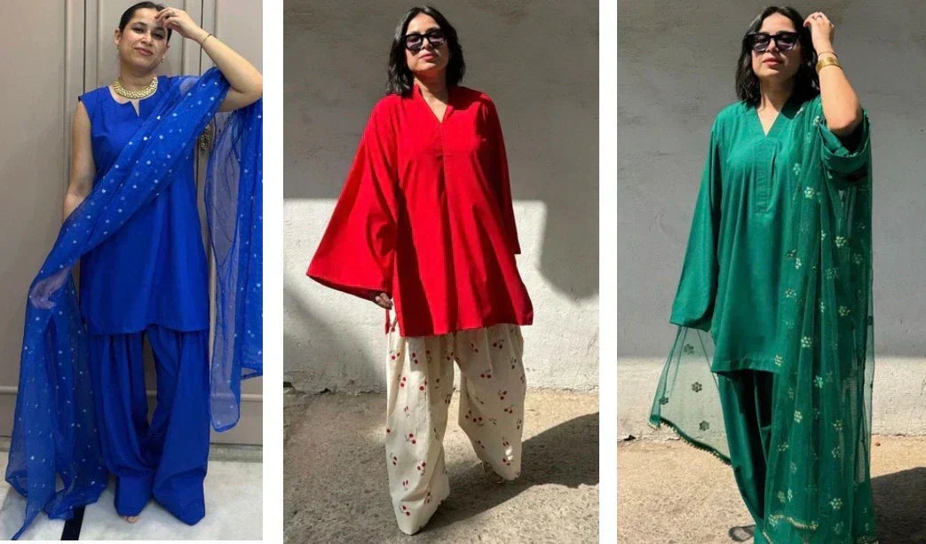 Best Raksha Bandhan Dress for Womens featuring elegant Farshi Salwar Suit for festive celebration