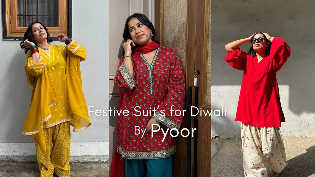 Pyoor’s Diwali Dress for Women: Festive Suits Designed for Every Celebration