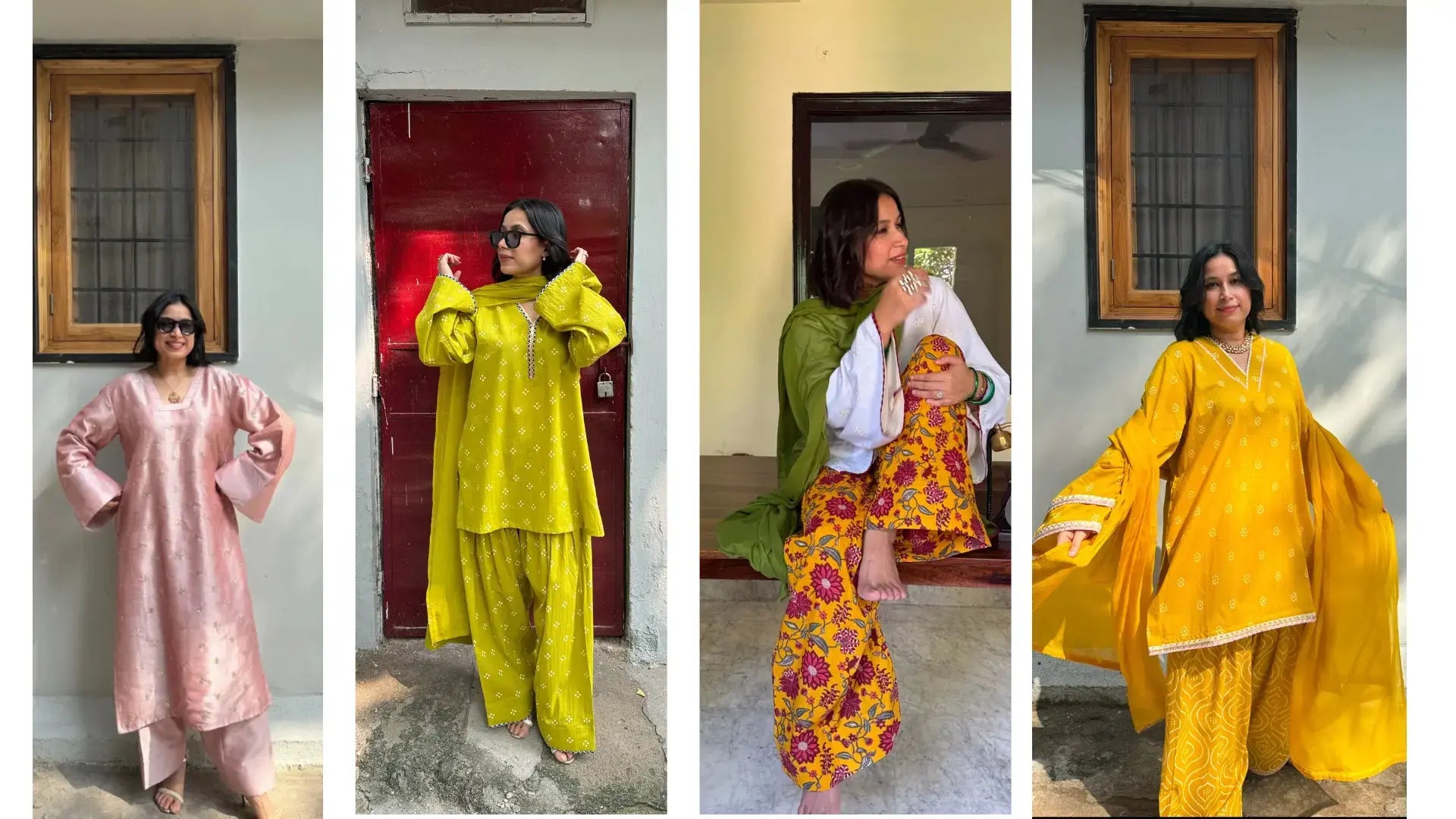 Pyoor’s Handpicked Haldi Suit Range for Wedding Events