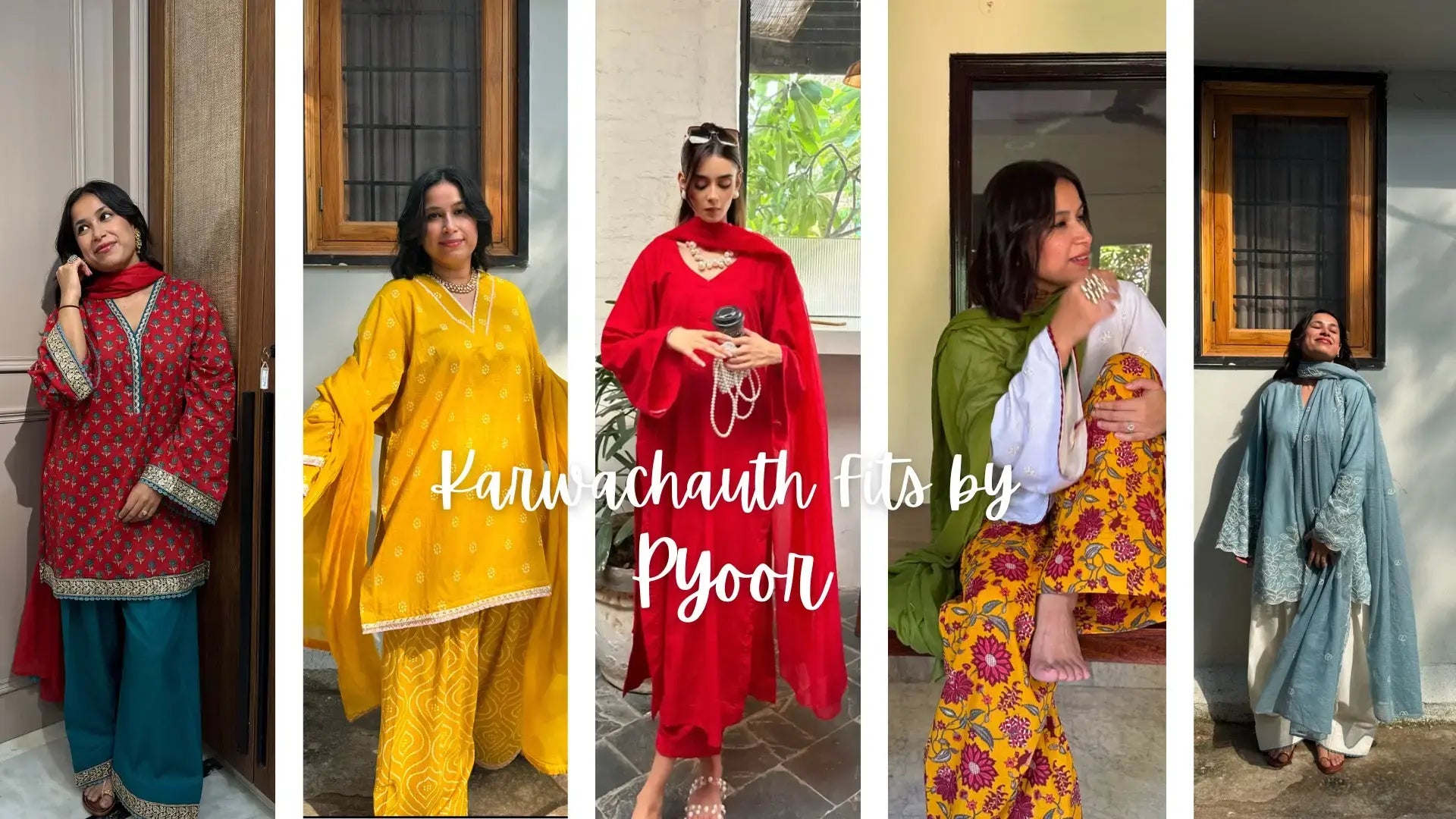 Pyoor’s Karwa Chauth Dress Collection for a Timeless Appeal