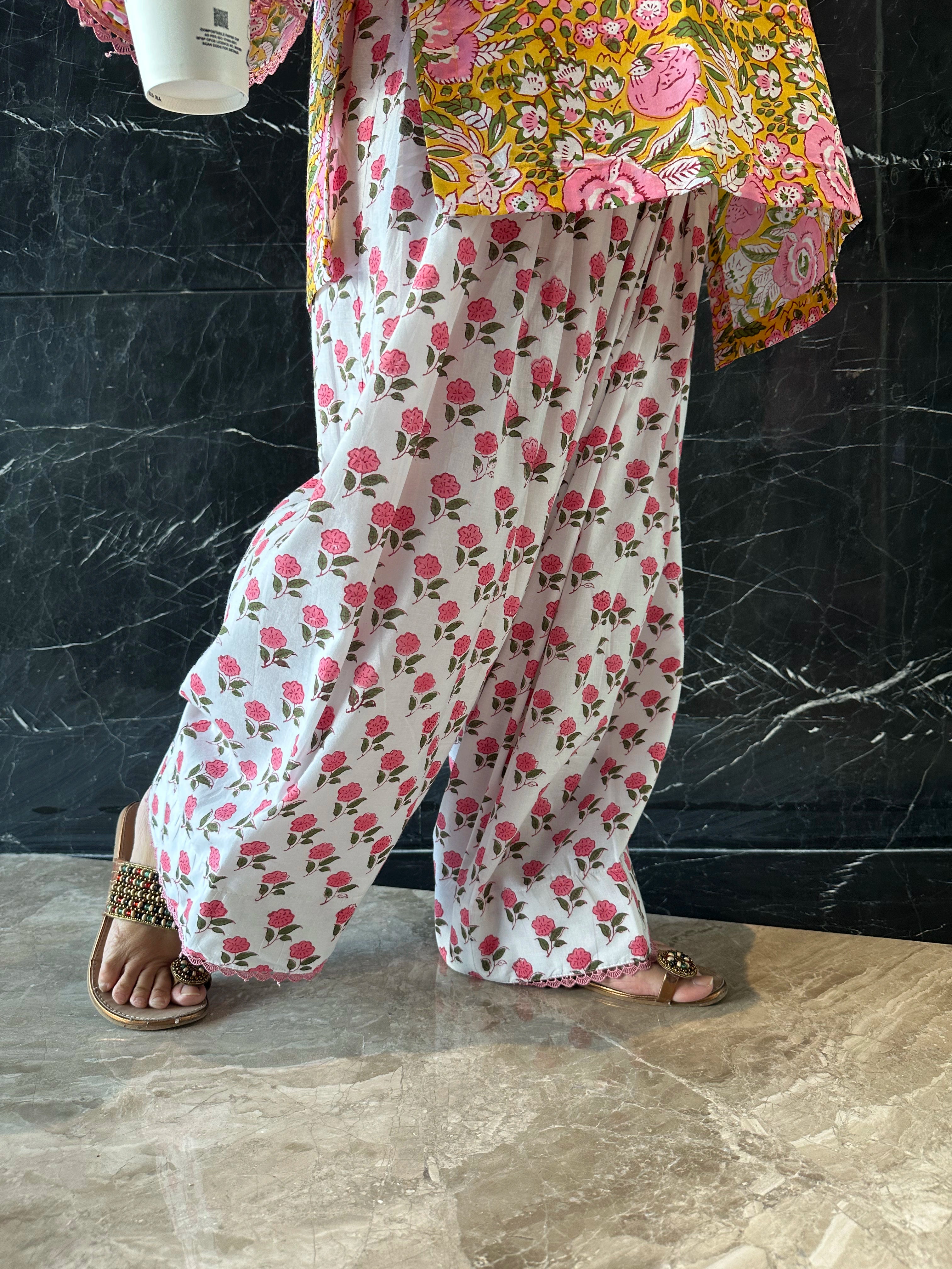Apricot Farshi Set by Pyoor designed for effortless summer comfort