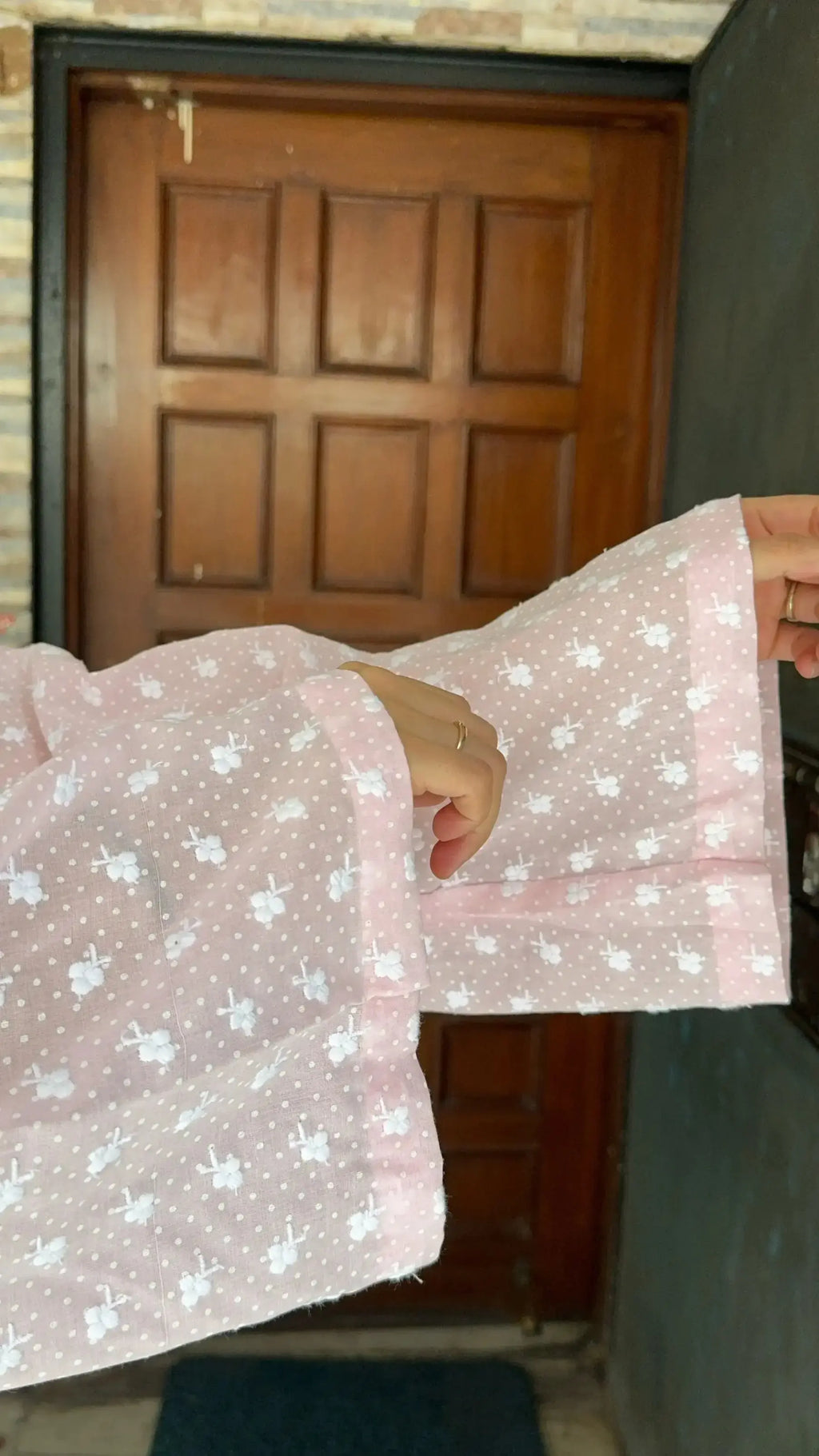 Rose Mist Set in oversized Fit