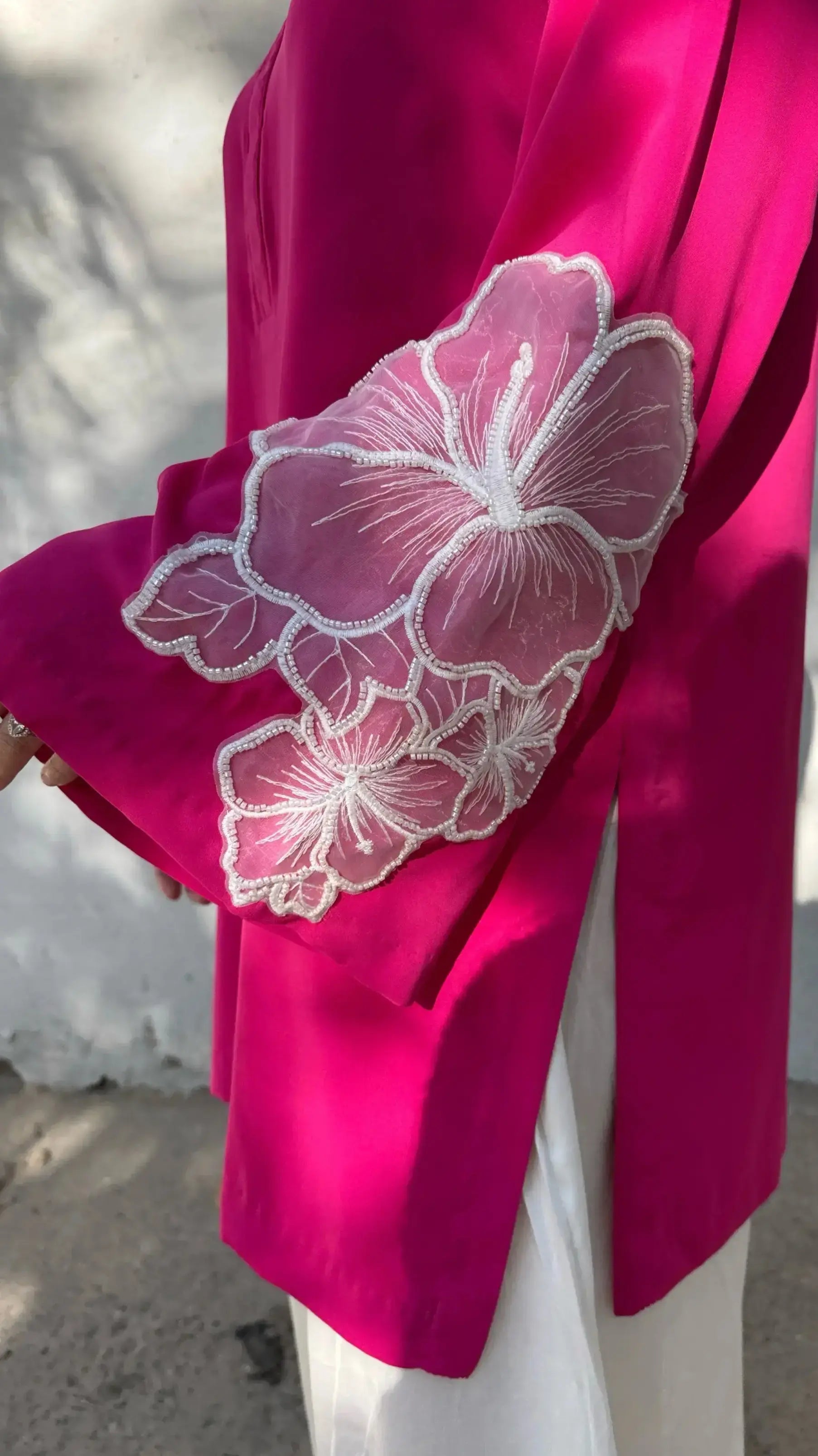 Solids Gulabi Farshi Salwar Suit Set by Pyoor crafted in breathable Bizzy Lizzy fabric