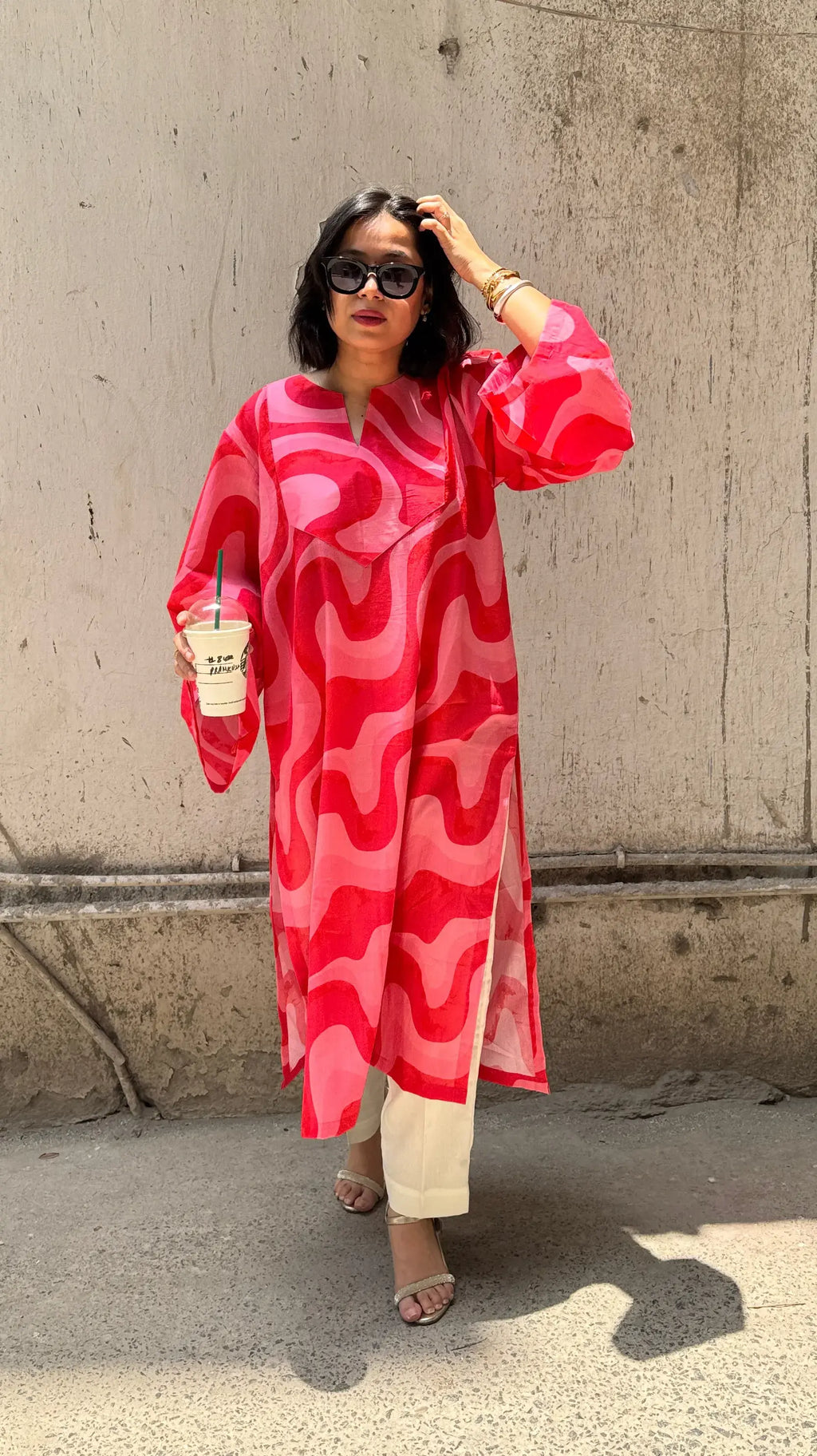 Cassata Oversized Fit Kurta Set