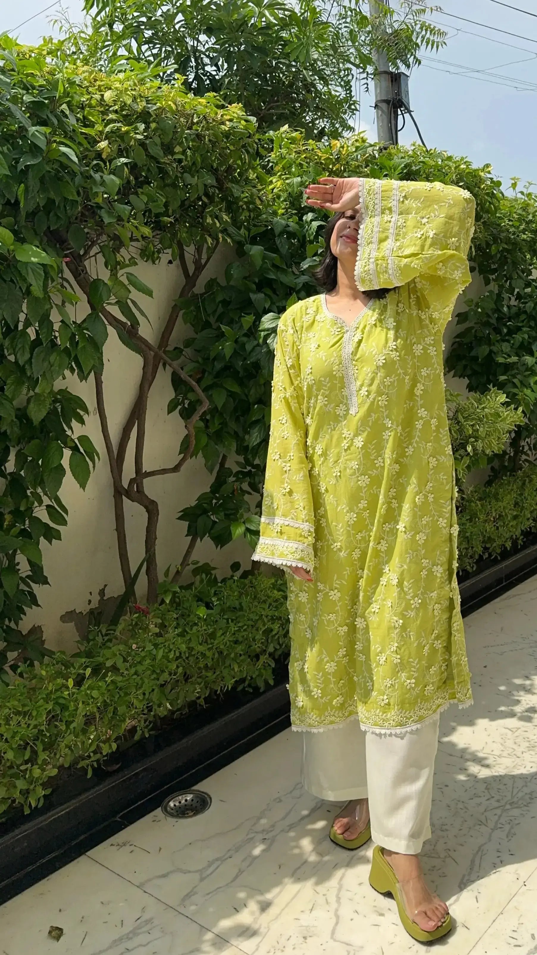 Rapunzel Kurta Set in oversized fit