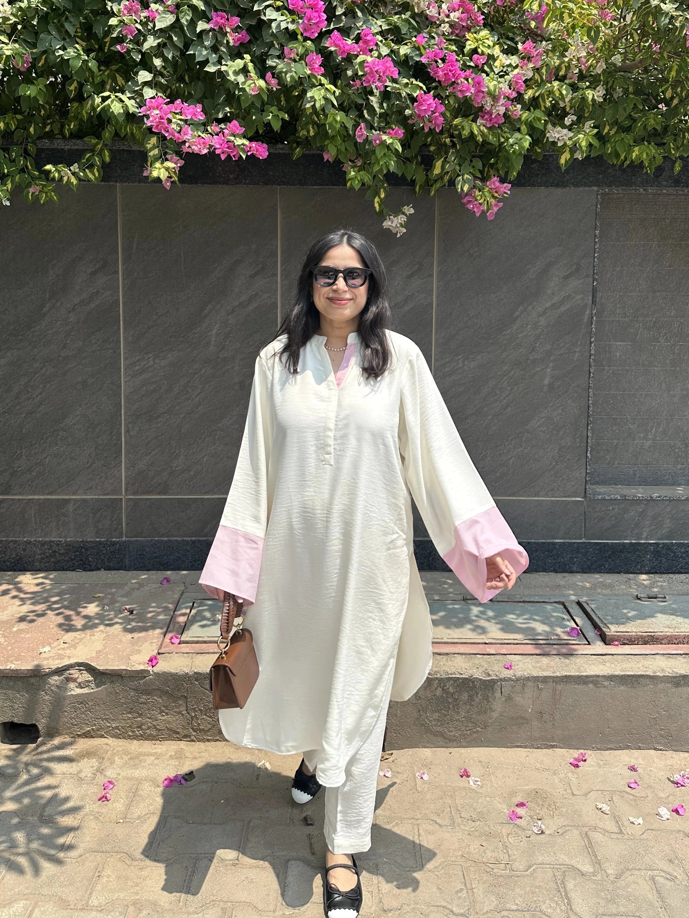 Pyoor Milkshake Co-Ord Set in airy textured linen for everyday summer wear