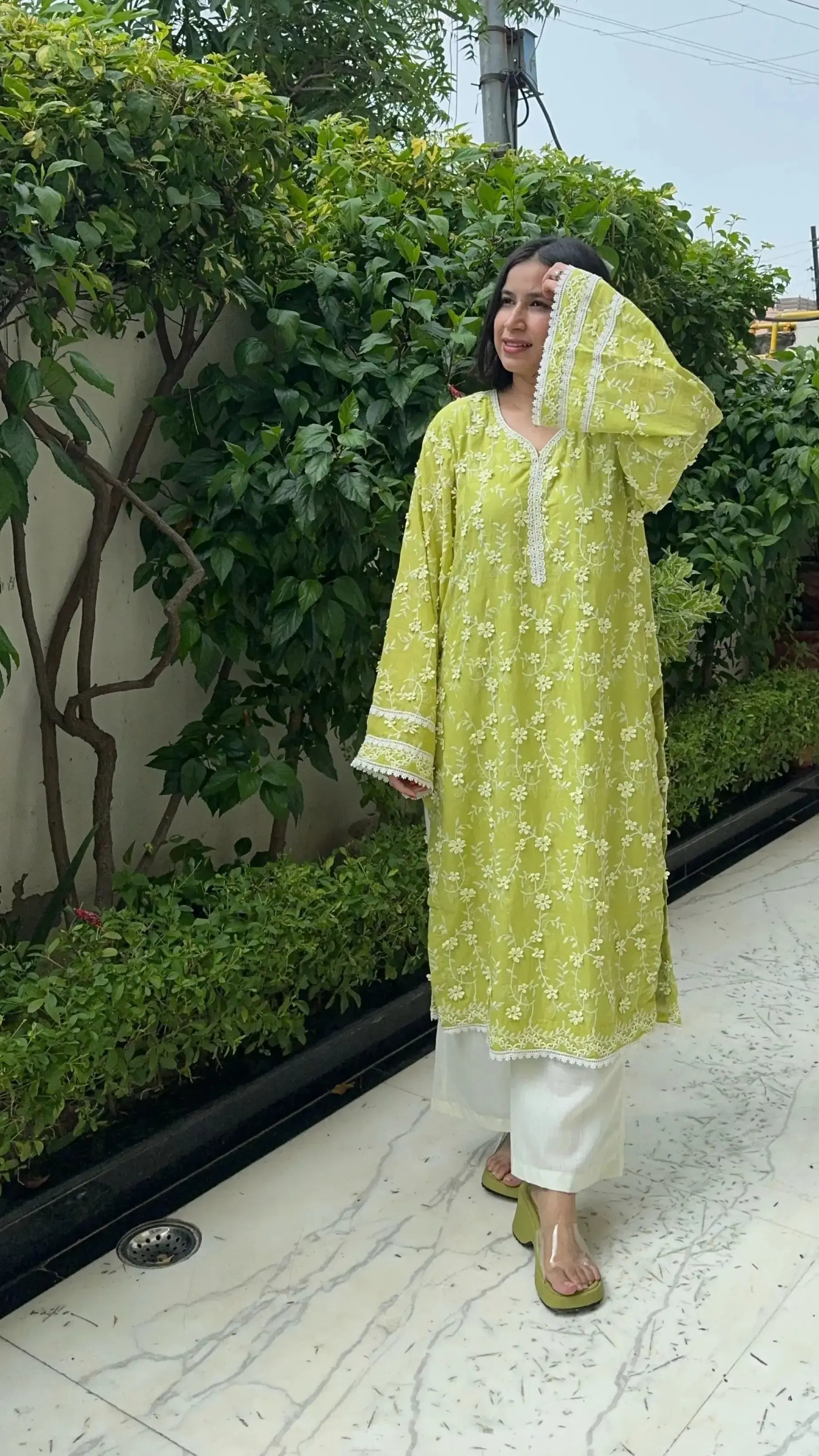 Rapunzel Kurta Set in oversized fit