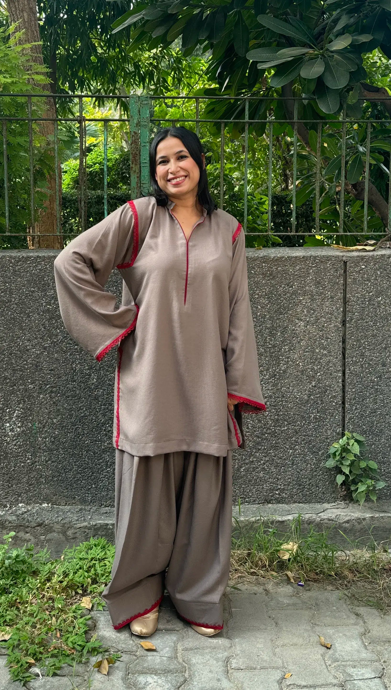 Mocha Winter Farshi Set